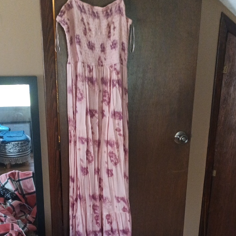 Abound Pink and Purple Textured Top